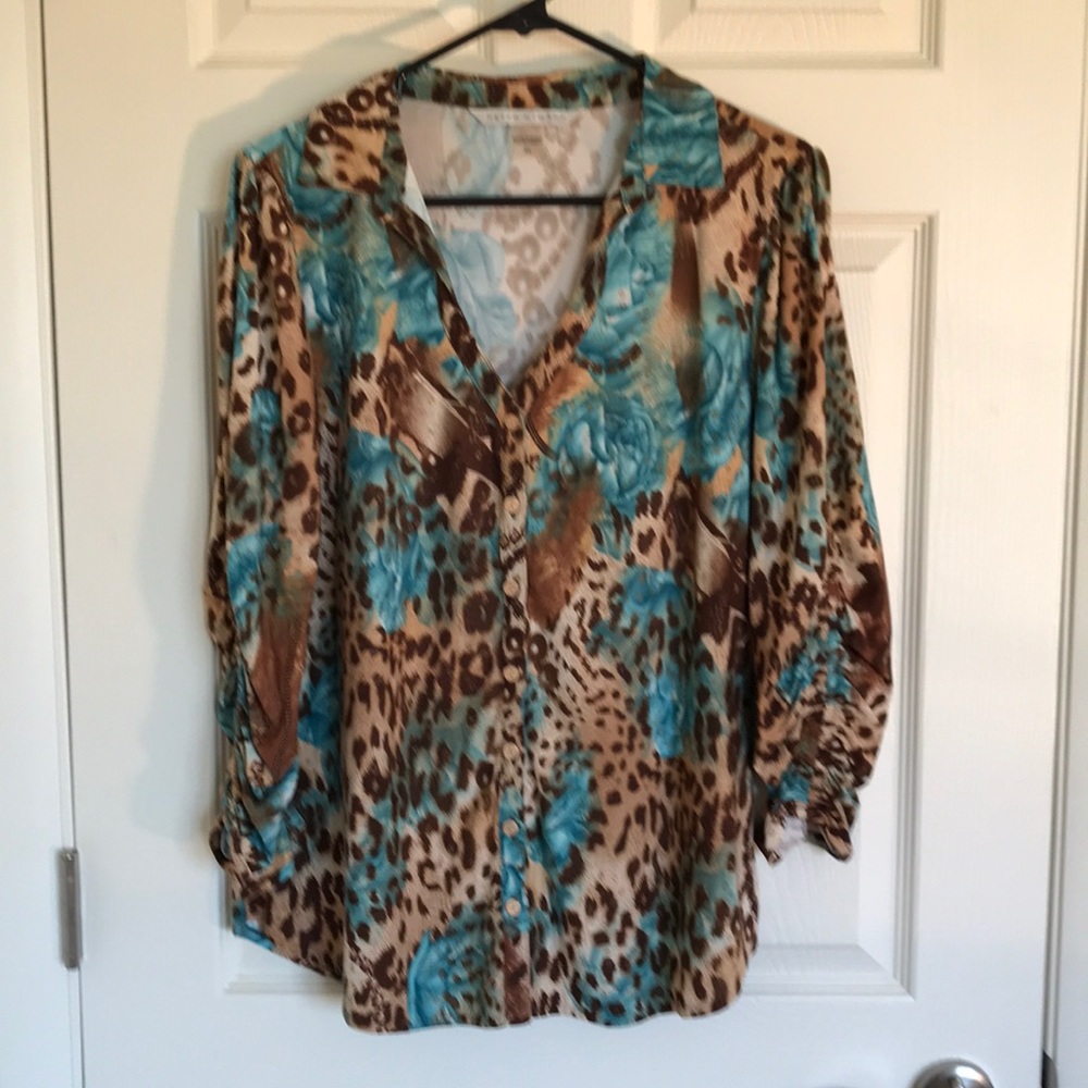 Peter Nygard blouse size XL